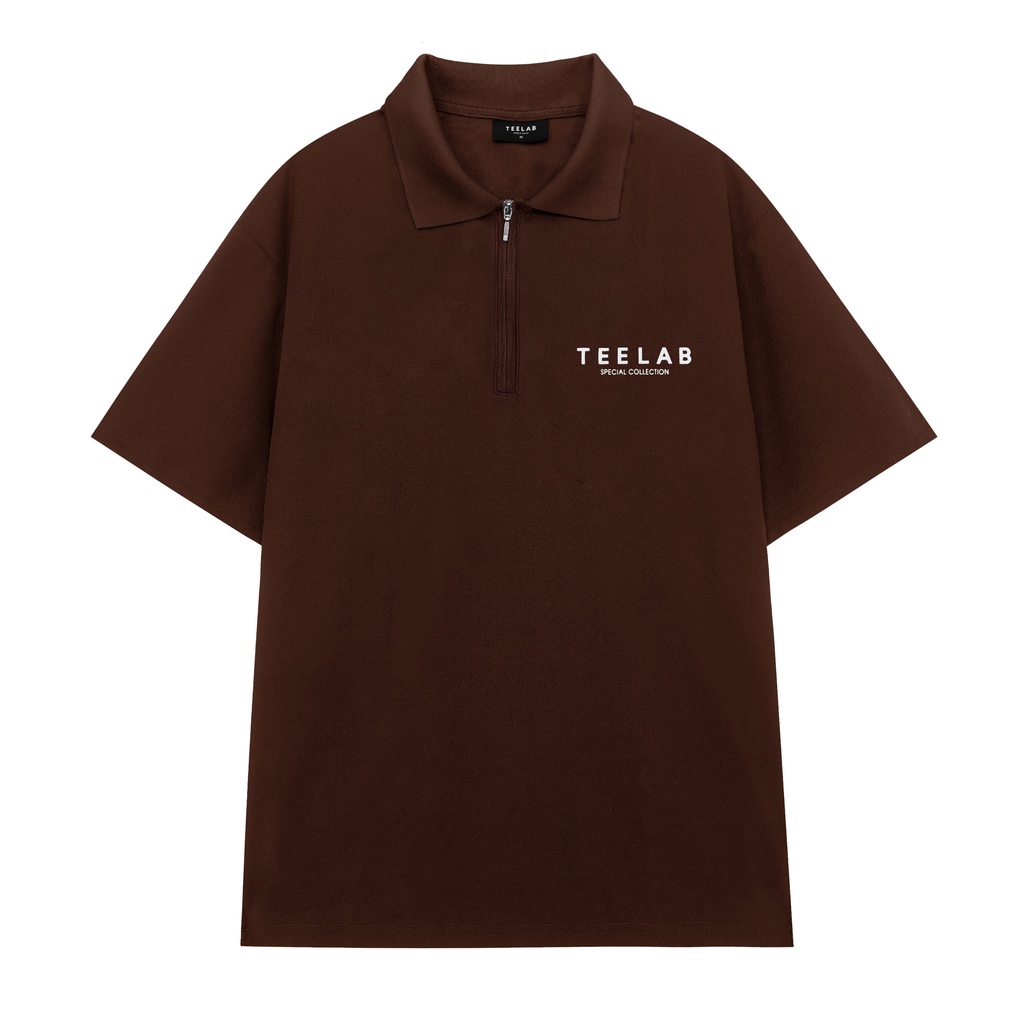 Áo Polo Zip Teelab Local Brand Unisex Special Collection V2.0 Polo AP024