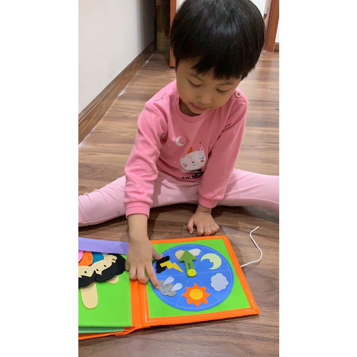 Đồ chơi Sách vải tương tác Bé Yêu Khám Phá - Metis Đồ chơi cho con