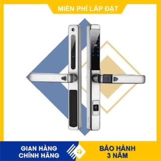 Khoá vân tay cửa nhôm Kitos AL650 chống nước tuyệt đối, chính hãng, bảo hành 02 năm, miễn phí lắp đặt