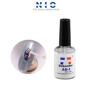 Nước sáng đá nail AD - Tháo đá tháo móng nail 10ml