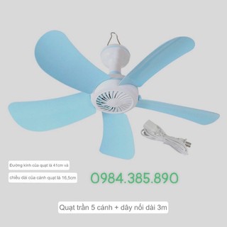 Quạt trần mini 5 cánh