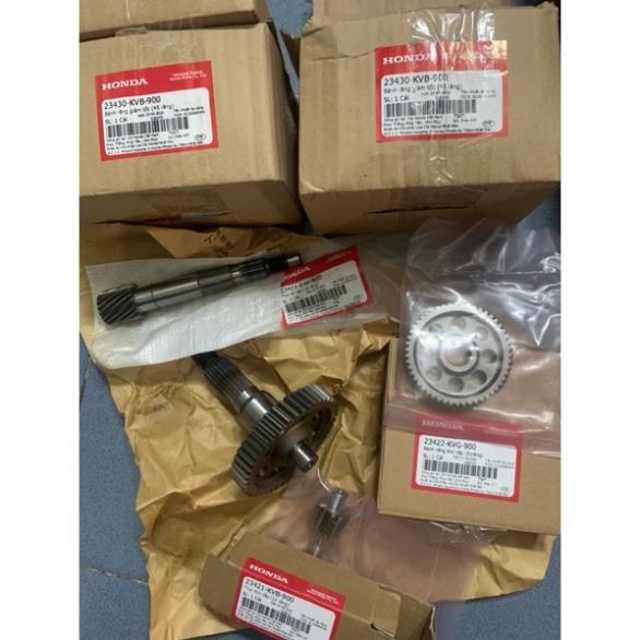Bộ nhông láp Vision đời 2011 - 2013 / Click 110 zin hãng Honda-đt 0907274742