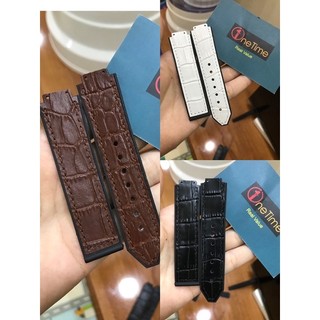 Dây đồng hồ HUBL lót da Nữ, case 34, size 13-19-18 (Tặng tovit thay dây)