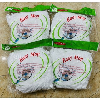Bông lau cao cấp thay thế cây lau nhà 360 độ Easy Mop Thái Lan