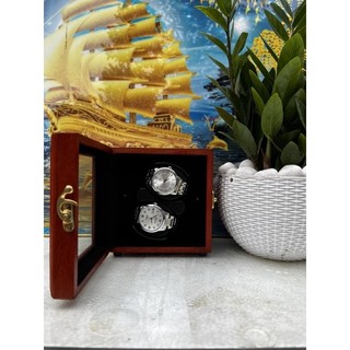 [ BH 2 NĂM ] Hộp xoay đồng hồ cơ Gỗ HƯƠNG ĐÁ,  Hộp xoay, Lắc, tích cót đồng hồ cơ Winder Watch