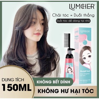 Thuốc duỗi tóc tại nhà chiết suất nhân sâm | Ép side chứa Protein không làm tổn thương tóc hàng chính hãng Lumche