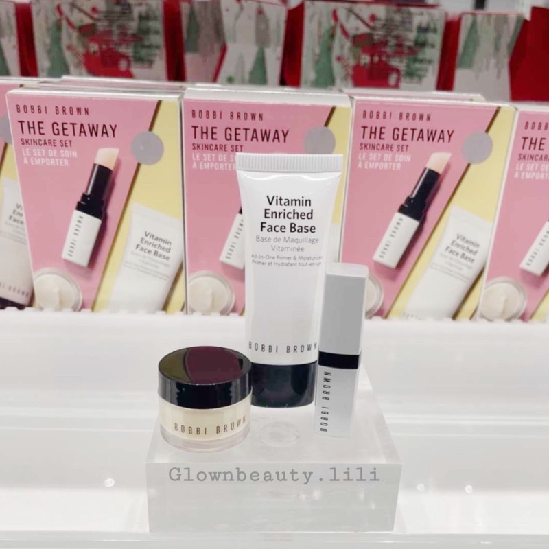 Set kem lót Bobbi Brown 3 món