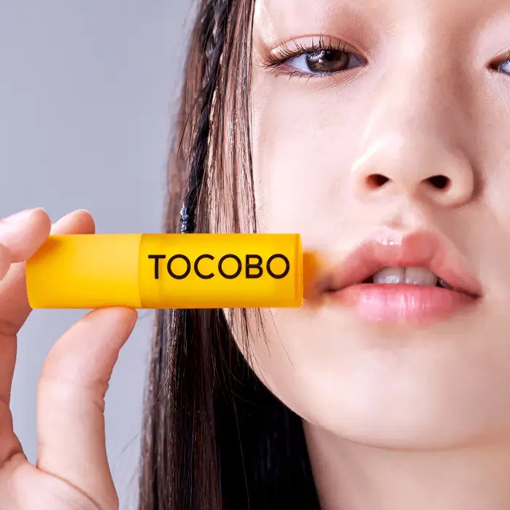 Bộ son dưỡng thuần chay có màu Tocobo Powder Cream/Glass Tinted/Vitamin Nourishing Lip Balm 3.5g