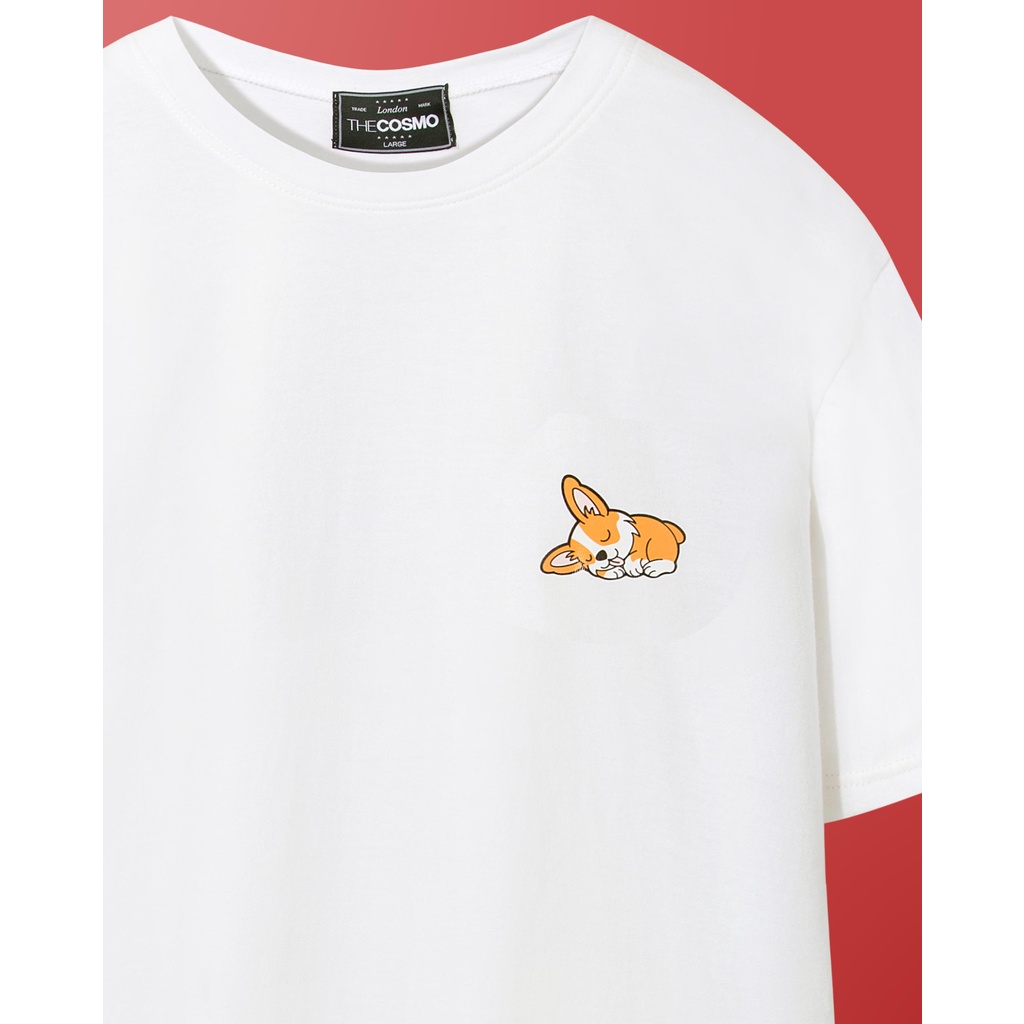 Áo Thun Nam Mặc Nhà The Cosmo NAPPY ZOO TEE (FORM NHỎ) TC1021085R0