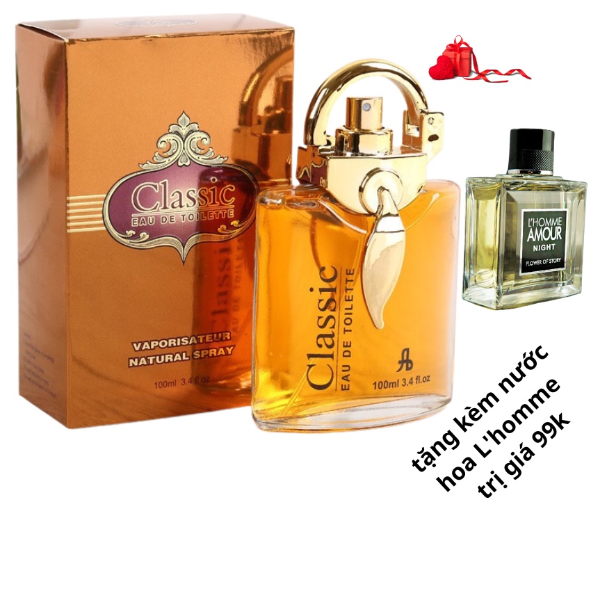 Nước hoa nam nữ unisex  thơm lâu nam tính 100ml dầu thơm nam tinh dầu nước hoa Sultan Dubai Classic A368