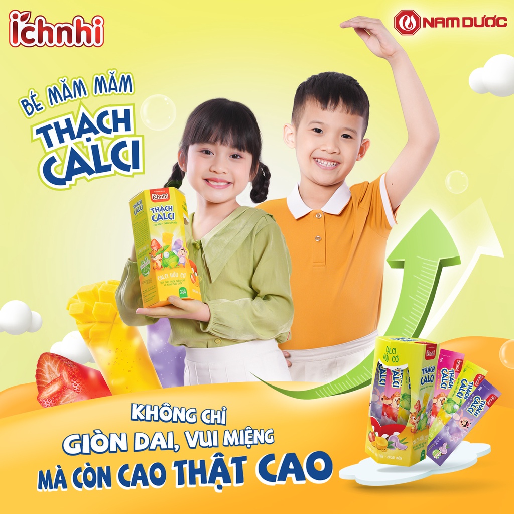 3 HỘP Thạch mắt đen Ích Nhi (hộp 21 túi x 30 gr), vị ngọt thanh nhẹ, bổ mắt cho trẻ em giúp đôi mắt sáng khỏe