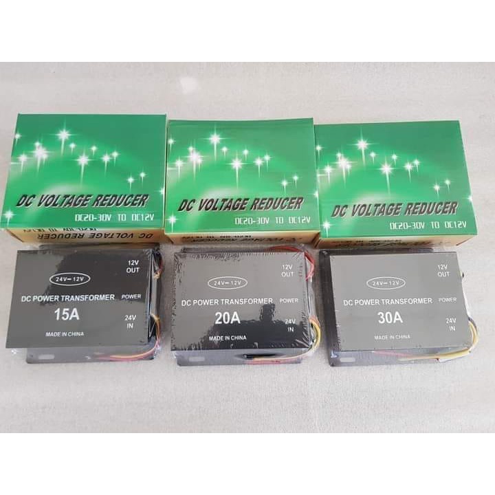 Bộ đổi nguồn DC 24V sang DC 12V