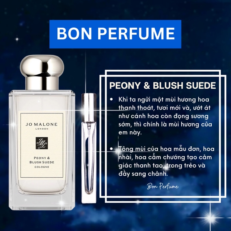 Nước hoa Jo Malone Peony & Blush Suede 10ml