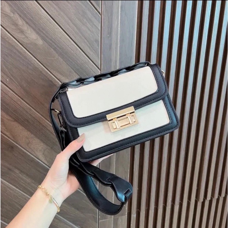 TÚI BASIC HAI KHOÁ XOAY