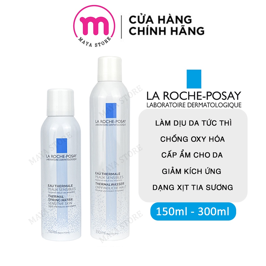 Xịt khoáng La Roche Posay Thermal Spring Water  50ml - 150ml - 300ml