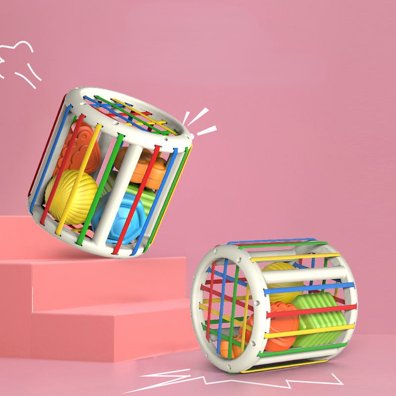 Đồ Chơi Khối Rubik Màu Cầu Vồng Giáo Dục Cho Bé