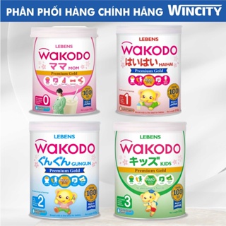 Sữa Nhật nhập khẩu Wakodo 830g số 0-1-2-3. Date mới 2024