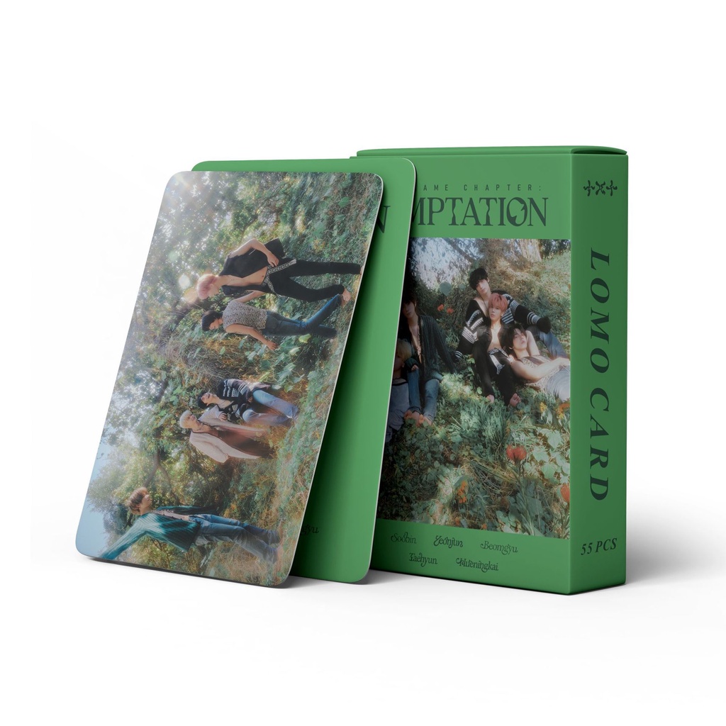 KPop TXT Album TEMPTATION Photocard Lomo Card Postcard