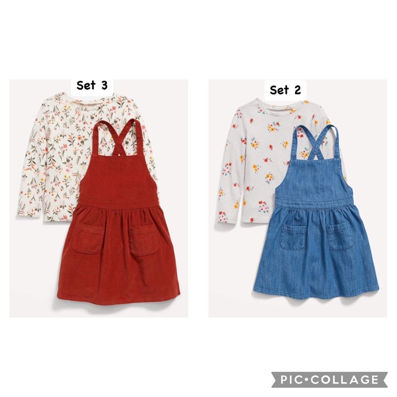 Set áo kèm yếm OLDNAVY chính hãng