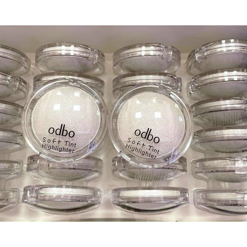 [Auth Thái] Phấn Bắt Sáng Có Nhũ Mini Màu Trắng Odbo Soft Tint Highlighter