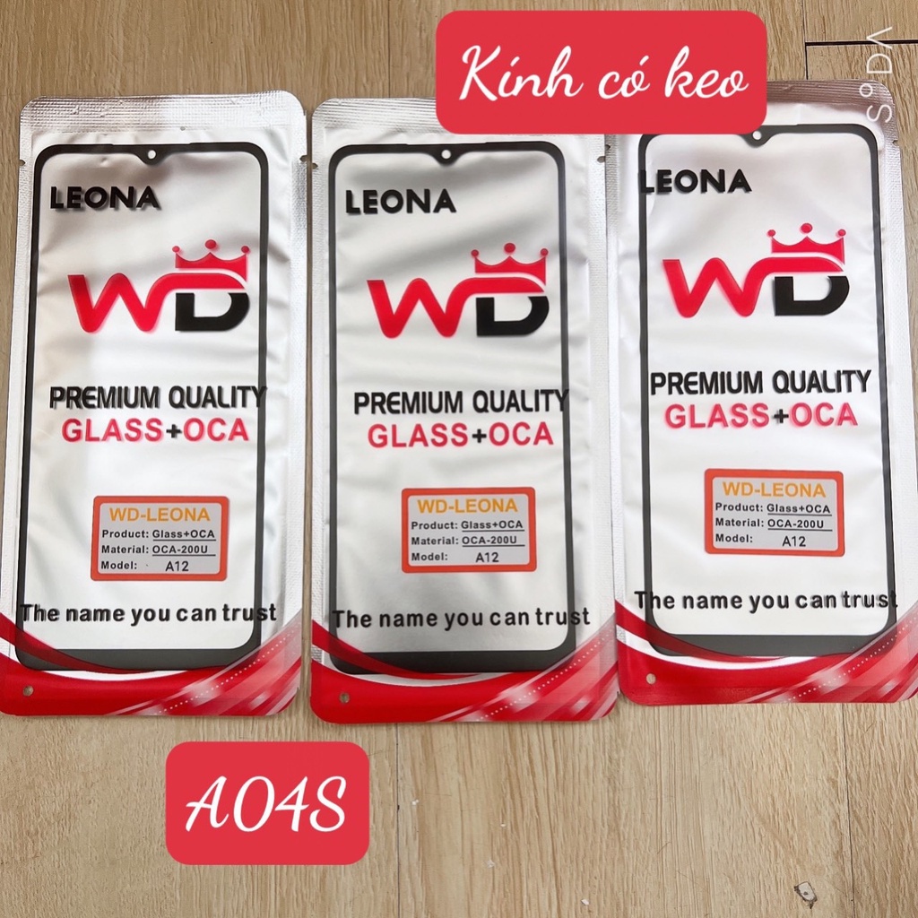 Kính samsung a04s, kính ép liền keo oca SM-A047F, SM-A047F/DS, SM-A047F/DSN, SM-A047M