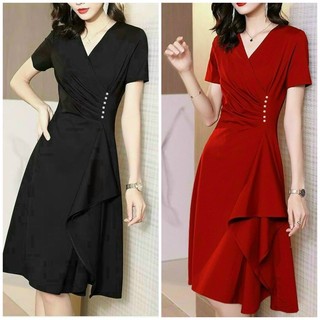 ĐẦM XÒE PHỐI BÈO ĐÍNH HẠT TR.AI TẶNG KÈM HOA TAI THỜI TRANG