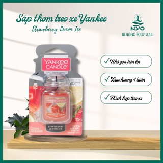 Sáp thơm treo xe hương Dâu Chanh Lạnh – Strawberry Lemon Ice – Yankee Candle