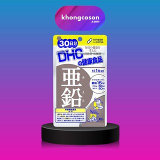 Kẽm DHC Viên Uống Giảm Mụn Và Bổ Não DHC ZinC - Khongcoson