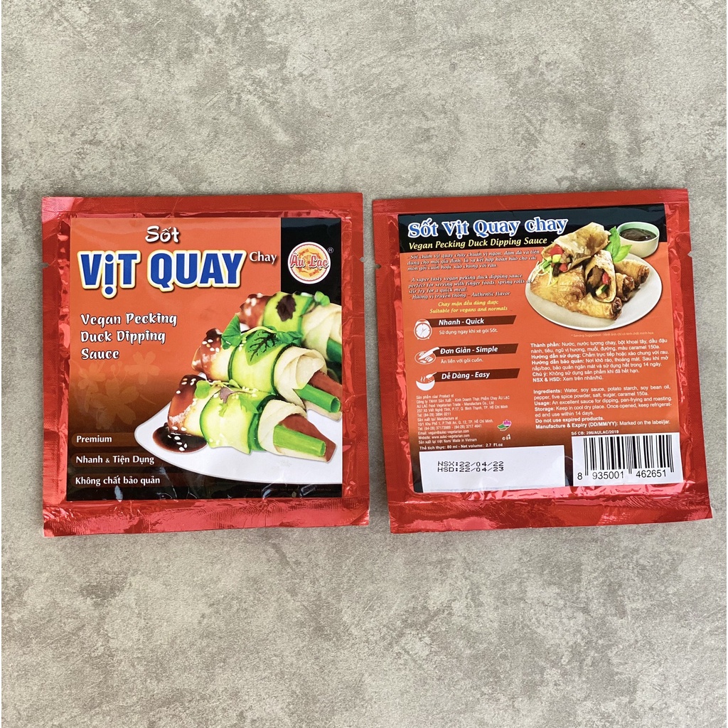 Sốt vịt quay chay Âu Lạc 80ml