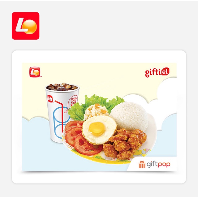 LOTTERIA - Phiếu quà tặng Ball Rice Set