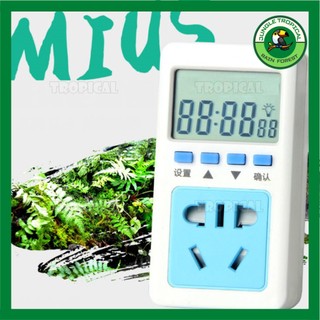 " Ổ cắm hẹn giờ điện tử Mius, timer hẹn giờ bật tắt tự động thiết bị điện "