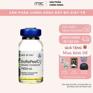 [Mã 99FMCG giảm 7% đơn 500K] Tinh Chất Peel Da Căng Bóng Giảm Mụn BioRePeel Cl3 6ml Thay Da Sinh Học - Mecskincare