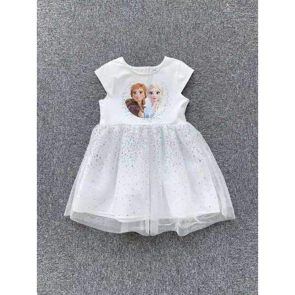 Váy elsa HM bé gái size 9-10 tuổi
