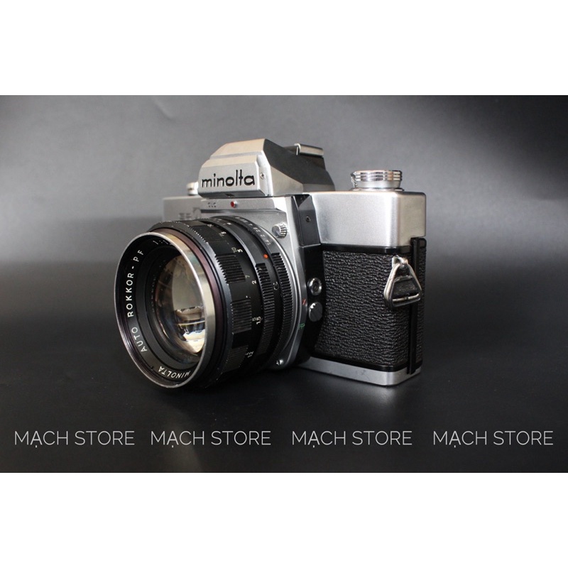 MÁY FILM MINOLTA SRT SUPER  + LENS MINOLTA