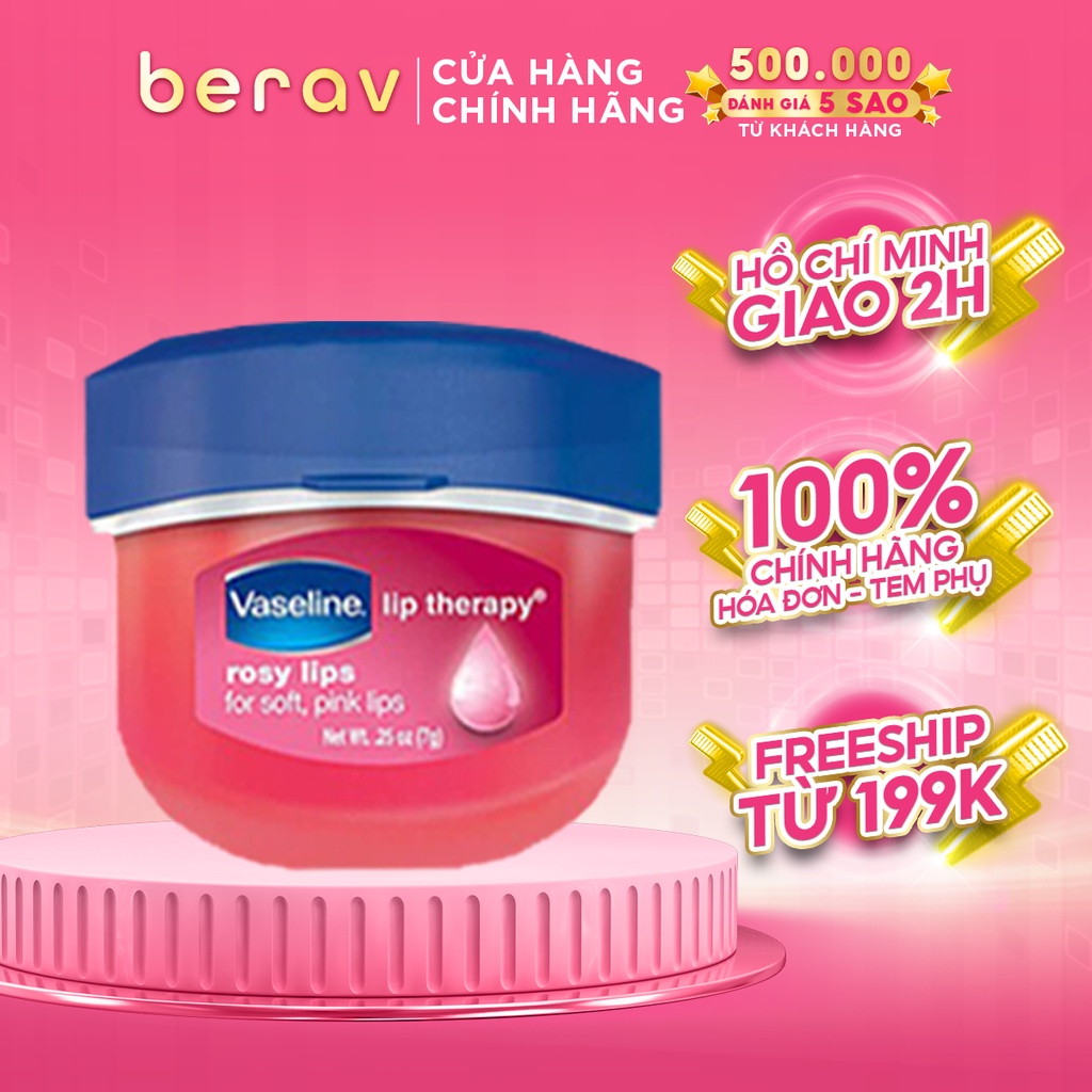 Sáp Son dưỡng môi Vaseline Lip Therapy Rosy Lips 7g