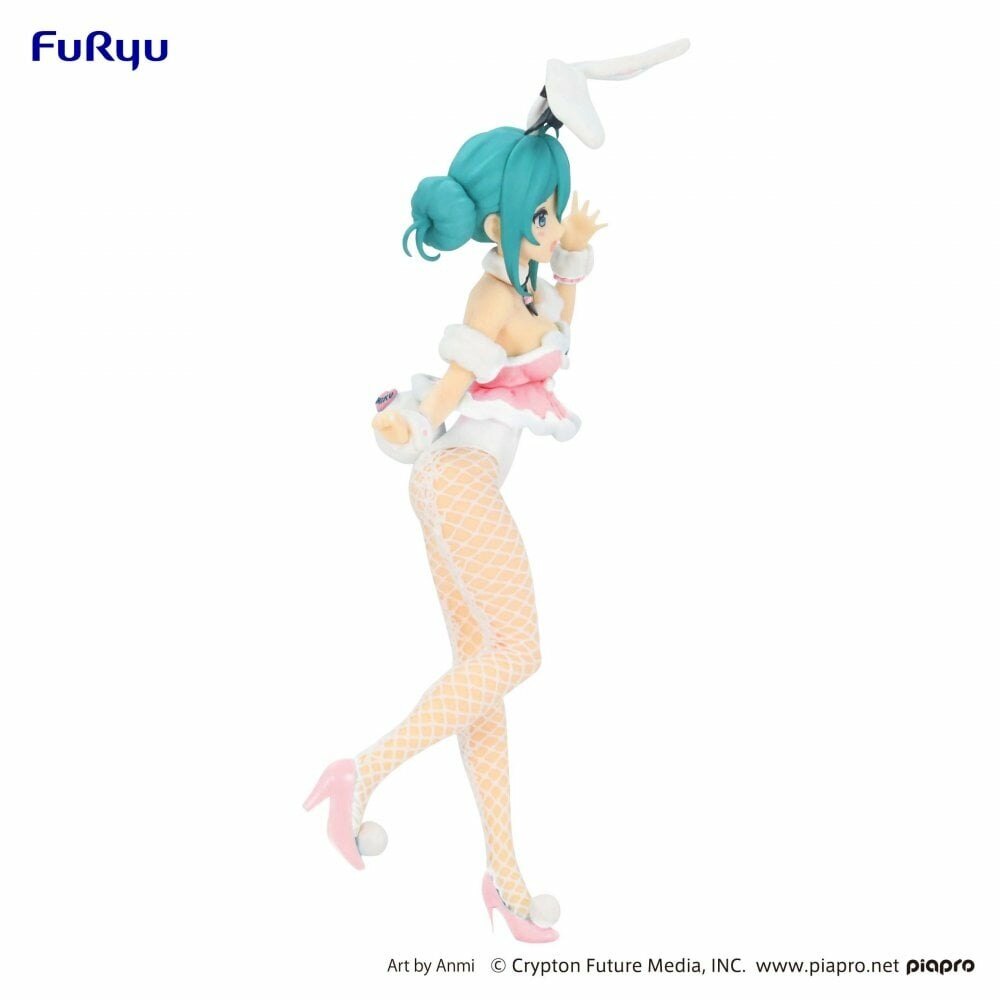 Mô hình Figure Furyu BiCute Bunnies Hatsune Miku White Rabbit Baby Pink ver - Vocaloid