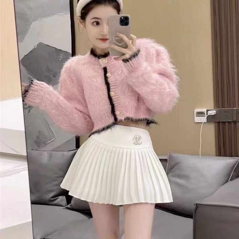 Chân váy xếp ly quảng châu cc