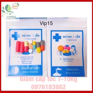 Giảm cân yanhee vip 15 cấp tốc, siêu mạnh dành cho người nhờn nặng