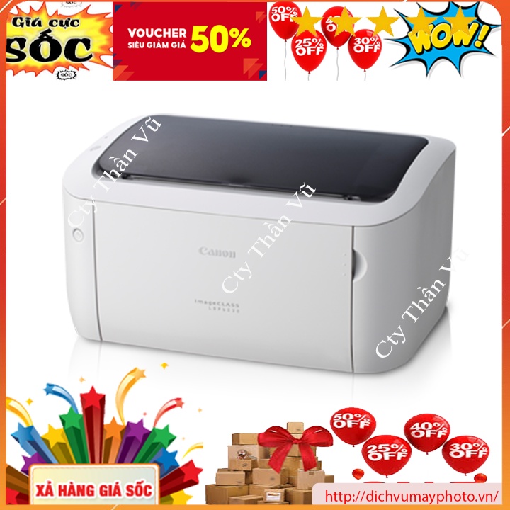 Máy in cũ Canon LBP 6030w LBP 6040w in nhỏ gọn có in wifi không dây bền đẹp chất lượng INECO