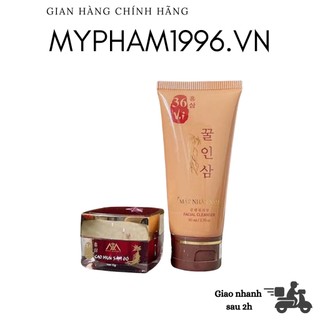 Combo sữa rửa mặt sâm đỏ 80ml và cao sâm mụn 15g_mypham1996.vn