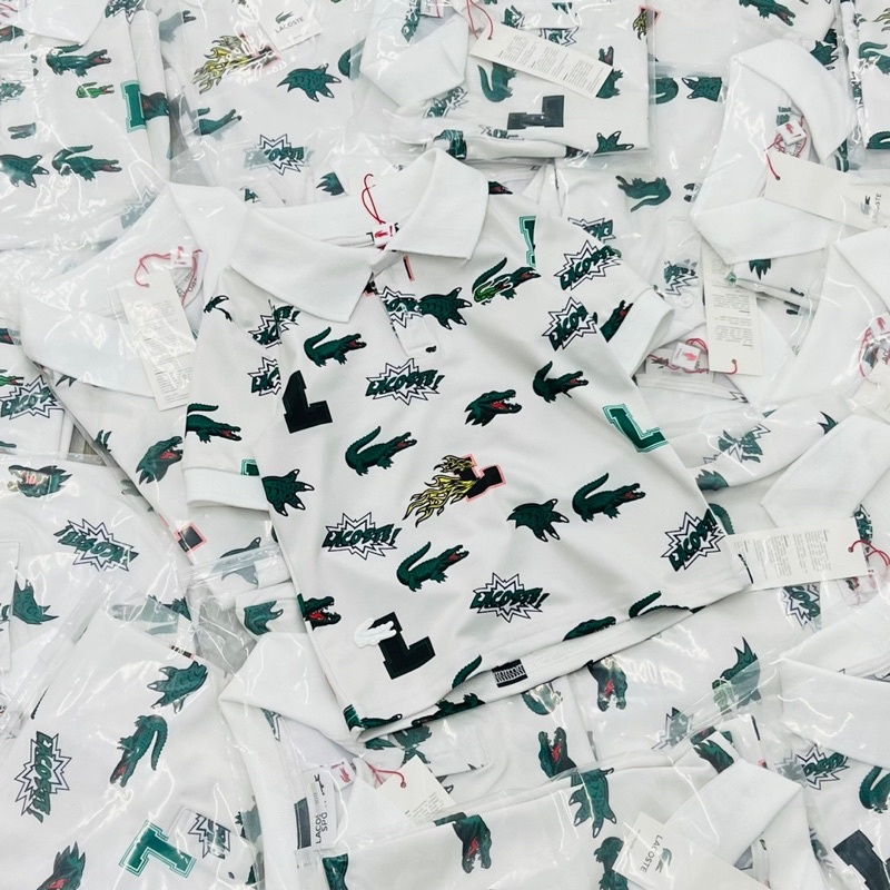 Áo polo ngắn tay LC cho bé trai đi học