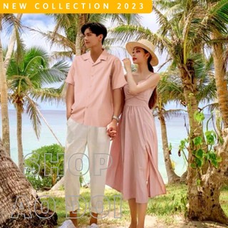 Đồ đôi đi biển mới nhất, set đồ cặp nam nữ, đồ đôi với người yêu đi chơi đi tiệc trẻ trung couple 08