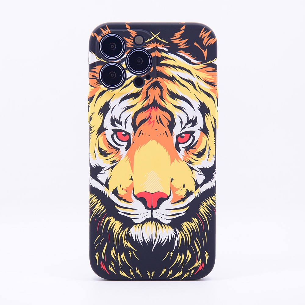 Ốp Điện Thoại TPU Mềm Dạ Quang In Hình Thú Hoạt Hình Cho iPhone 14 14Plus 14Pro Max