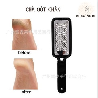 Cây chà gót chân inox - dùng cho vùng da bị chai dày CIU_NAILSTORE