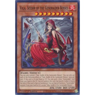 Thẻ Bài Yugioh Vala, Seidhr of the Generaider Bosses - PHHY-EN020 - Common 1st Edition