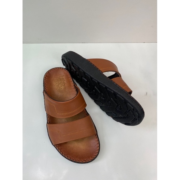 Dép 2 quai da bò thủ công cao cấp