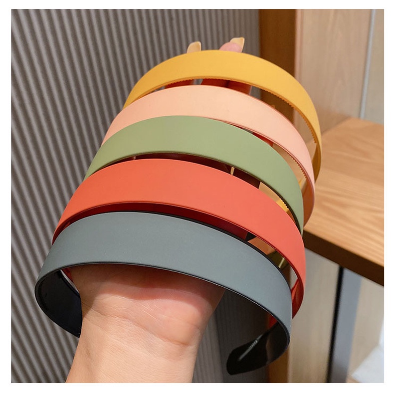 Băng Đô Cài Tóc Màu Nude Trà Sữa Phong Cách Hàn Quốc HotTrend.