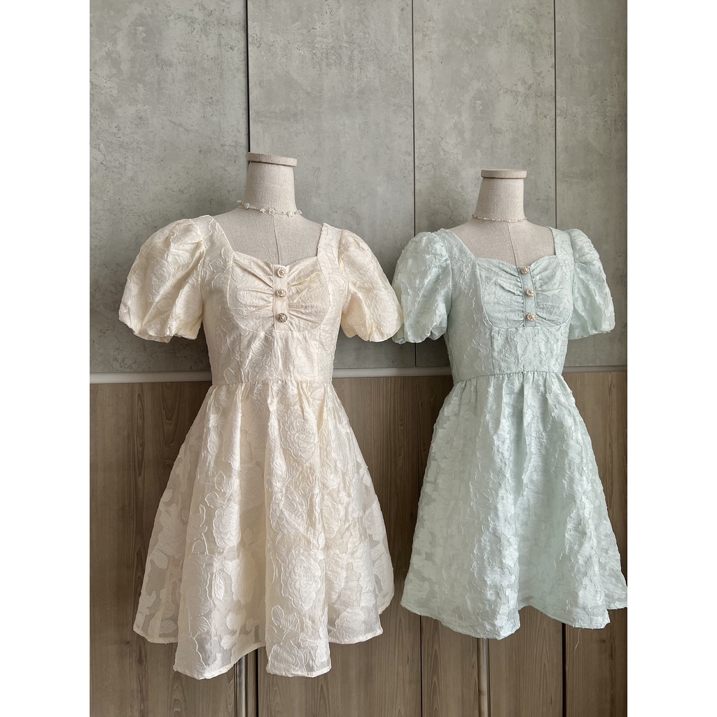 Đầm cúp ngực 3 nút - Tyribee Clothing