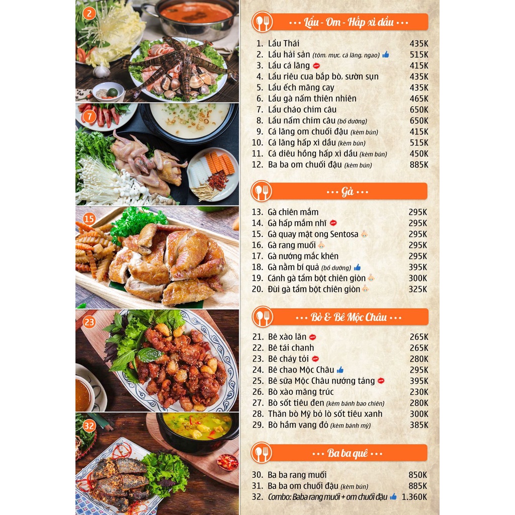 IN MENU ÉP PLASTIC THEO YÊU CẦU