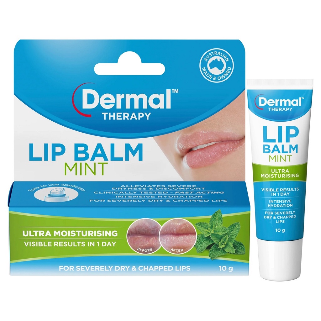 Son dưỡng Dermal Therapy Lip Balm Tube tuýp 10g